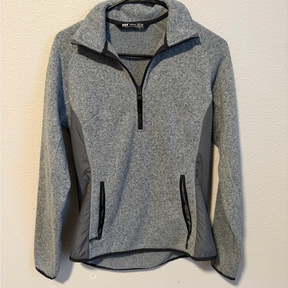 Helly Hansen Light Gray Fleece Jacket
